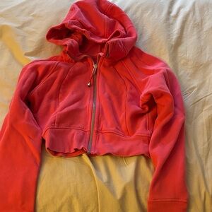 Lulu Lemon Hot Pink Scuba Hoodie